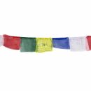 Bandiere di preghiera buddista tibetana - larghe 15 cm -...