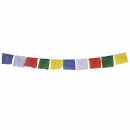 Tibetan prayer flags - 17 cm wide - multicolored...