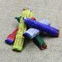 Tibetan prayer flags - 17 cm wide - multicolored lettering - 5 reel set