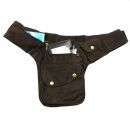 Riñonera - Buddy - Pana - marrón - Cinturón con bolsa - Bolsa de cadera