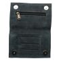 Tobacco pouch made of suede leather - blue - Tobacco bag