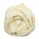 Cotton Scarf - nature Lurex gold - squared kerchief