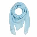 Cotton Scarf - blue - light blue - squared kerchief
