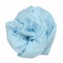 Pañuelo de algodón - azul - claro - Pañuelo cuadrado para el cuello