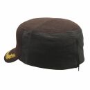 Military Army Cap - Model 01 - brown-dark-yellow - Hat