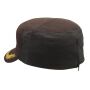 Army Military Cap - Modell 01 - braun-dunkel-gelb - Mütze