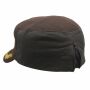 Berretto militare - cappello mimetico - modello 01 - marrone scuro-giallo