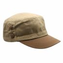 Berretto militare - cappello mimetico - modello 03 -beige-marrone